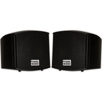 Acoustic Audio AA321B Surround Speakers, Black, Set of 2