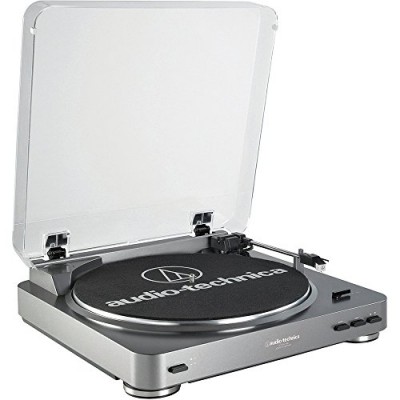 Audio-Technica AT-LP60-USB Fully Automatic Belt-Drive Stereo Turntable (USB & Analog)