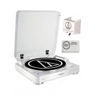 Audio-Technica Bluetooth Turntable (White) ATLP60BT + ATN3600L Extra Stylus