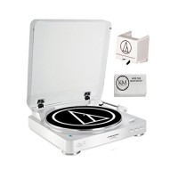 Audio-Technica Bluetooth Turntable (White) ATLP60BT + ATN3600L Extra Stylus