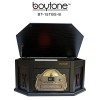 7-in-1 Boytone BT-15TBSB Classic Turntable Stereo System, Vinyl Record Player, AM/FM, CD, Cassette, USB, SD slot. 2 Built-in Speaker, Remote Contro...