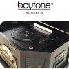 7-in-1 Boytone BT-15TBSB Classic Turntable Stereo System, Vinyl Record Player, AM/FM, CD, Cassette, USB, SD slot. 2 Built-in Speaker, Remote Contro...