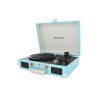 Crosley CR8005A-TU Cruiser Portable 3-Speed Turntable, Turquoise