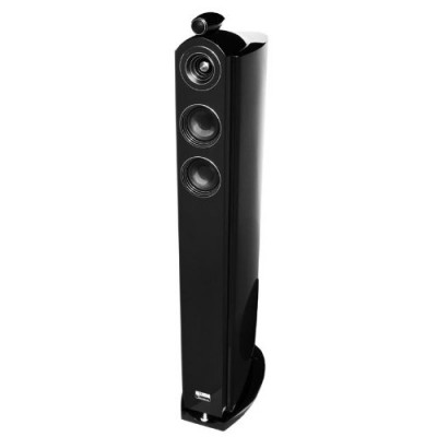 Earthquake Telesto 8" + 2x4" + 1.25" + 1" 4 Way Audiophile Home Theater Tower Speakers Piano Black Finish Pr