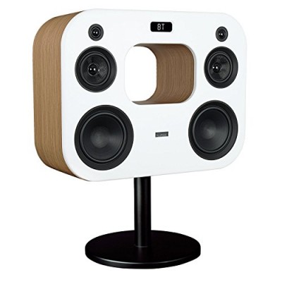 Fluance Fi70W Three-Way Wireless High Fidelity Music System with Powerful Amplifier & Dual 8" Subwoofers (Lucky Bamboo)