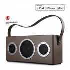 [Apple Airplay Certified]GGMM M4 Wireless Speaker for Music Streaming,Wi-Fi Bluetooth Indoor Outdoor Speaker, Built-in Battery,10-Hour Playtime,Pow...