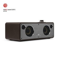 GGMM M3 Retro Wi-Fi Bluetooth Wireless Leather Speaker for Music Streaming | Featuring Powerful 40W Audio Driver, Enhanced Bass, Multi-Room Play, A...