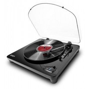 ION Audio Air LP | 3-Speed Belt-Drive Wireless-Streaming Turntable with AutoStop For Use with Bluetooth-Enabled Speakers