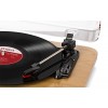 ION Audio Max LP | 3-Speed Belt Drive Turntable with Built-In Speakers & 1/8" Aux Input (Natural Wood)