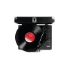 ION Audio Vinyl Motion | Portable 3-Speed Belt-Drive Suitcase Turntable with Built-In Speakers (Black)