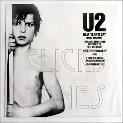 U2 1983 Uk Island 12" Ep New Years Day (Long) + 3 Live