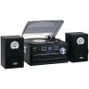 Jensen 3-Speed Stereo Turntable with CD System, Cassette and AM/FM Stereo Radio