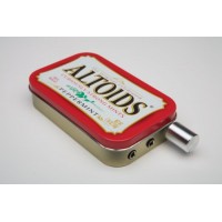 Audiophile CMOY headphone amplifier USA made with high quality parts-Altoids Red Tin