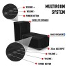 Multiroom Audio System - 2 Speaker Package - Includes 1 Master Speaker + 1 Satellite Speaker