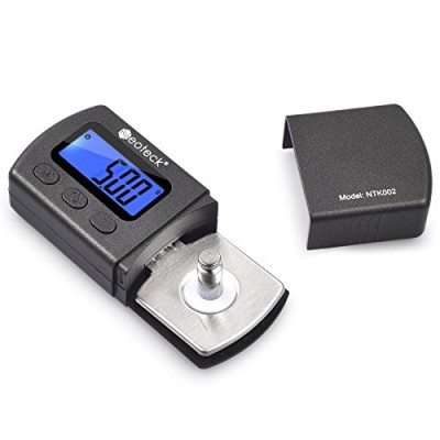 Neoteck Digital Turntable Stylus Force Scale Gauge 0.01g Blue LCD Backlight for Tonearm Phono Cartridge