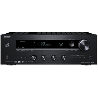 Onkyo Network Stereo Audio Component Receiver, Black (TX-8140)