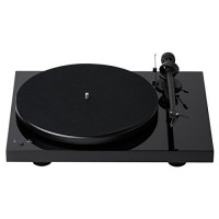 Pro-Ject Debut Recordmaster Turntable, Piano Black/High Gloss (Debut RM (OM10))