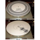 Acrylic Turntable Mat Cartridge Alignment Protractor Strobe Disc Stroboscope