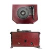 PYLE-HOME PVNP4CD Vintage Phonograph Horn Turntable with CD, Cassette, AM/FM, Aux-In and USB-to-PC Recording