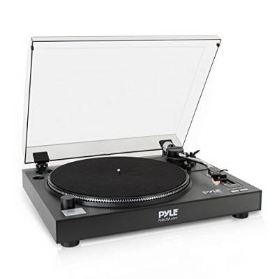 Pyle PLTTB1 Professional Belt-Drive Manual Turntable