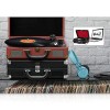 Record Player Turntable  Old Fashioned Bluetooth  Vinyl-to-MP3 Recording, MP3/USB/SD Readers, Briefcase-Style With Built In Speaker By Pyle -Brown ...