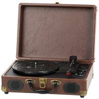 QFX TURN-101 Retro Collection Suitcase Turntable