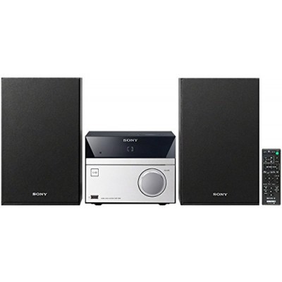 Sony Micro Hi-Fi Stereo Sound System with MP3 CD Player, FM Radio Tuner, 20 Preset Stations, Alarm Clock, Sleep Timer, 5 Band Equalizer, Bass Boost...