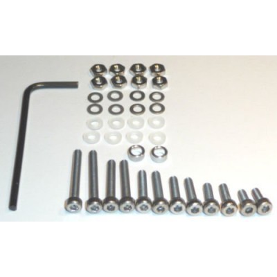 Deluxe Turntable Cartridge Headshell Mounting Bolt Screw Kit 39 Pieces