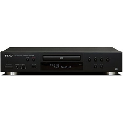 TEAC CD-P650-B Compact Disc Player with USB and iPod Digital Interface (Black)