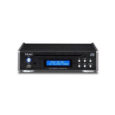 Teac PD-301-B | Slot Loading CD Player USB FM Tuner Black