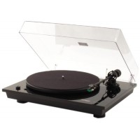 Thorens TD 295 MK IV Semi-Automatic Turntable - 33, 45rpm AT95E (Piano Black)