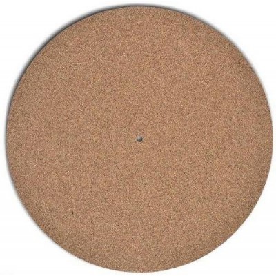 (1) New Turntable Toys TC-1 Cork Audiophile Turntable Mat 1/4-inch thick